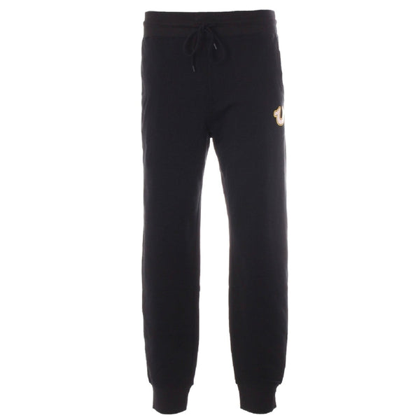 True Religion Horse shoe Puff Jogger Black Sweatpants 106140 Black